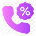 Discount Call  Icon