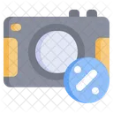 Discount Camera  Icon