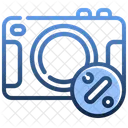 Discount Camera  Icon