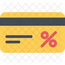 Discount Card Commerce Icon