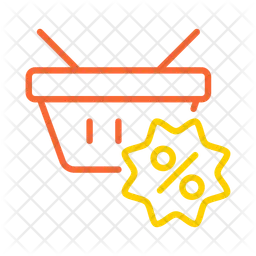 Discount cart  Icon