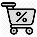 Discount Cart  Icon