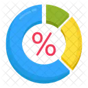 Discount Chart Discount Graph Data Analytics Icon