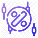 Discount chart  Icon