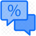 Discount Chat Discount Message Discount Icon