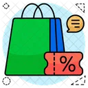 Discount Chat Discount Conversation Discount Message Icon