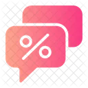 Discount Chat Discount Message Chat Icon