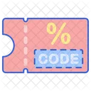 Discount Code Discount Coupon Gift Card Icon