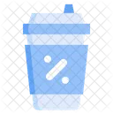 Discount Coffee Cup  Icon