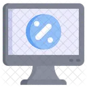 Discount Computer  Icon
