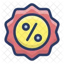 Discount Coupon Badge Discount Ticket Icon