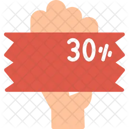 Discount Coupon  Icon