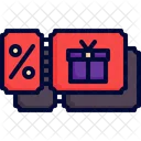 Coupon Sale Hot Deal Icon