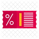 Discount Coupon Sale Icon