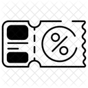 Discount Coupon  Icon