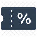 Discount coupon  Icon