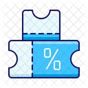 Discount Coupon  Icon