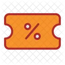 Discount Coupon  Icon