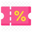 Discount coupon  アイコン