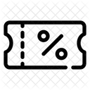Discount Coupon  Icon