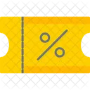 Discount Coupon  Icon