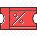 Discount Coupon  Icon