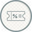 Discount Coupon  Icon