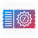 Discount Coupon  Icon