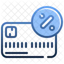 Discount Credit Card  Icon