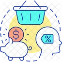 Discount customer  Icon