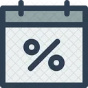 Discount Date  Icon