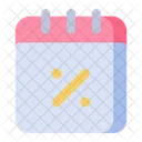 Discount Date  Icon