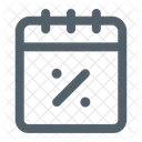 Discount Date  Icon