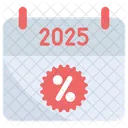 Discount Day 2025 Icon