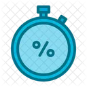 Stopwatch Cyber Monday Icon