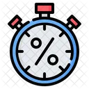 Stopwatch Timer Alarm Icon