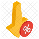 Discount Decrease Discount Reduction Offer Decrease Icon