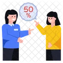 Shopping Discussion Discount Discussion Discount Chat Icon