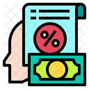 Human Accounting Discount Icon