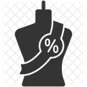 Discount dress  Icon