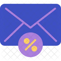 Discount Mail  Icon