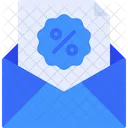 Discount Email  Icon