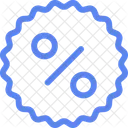 Blue Outline Icon Icon