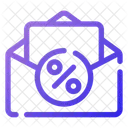 Discount envelope  Icon