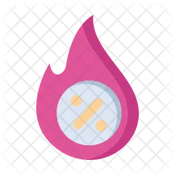 Discount Fire  Icon