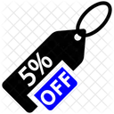 Discount Five Percent Icon
