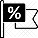 Discount Flag  Icon