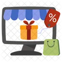 Discount Gift  Icon