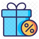 Gift Sale Offer Icon