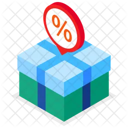 Discount Gift  Icon